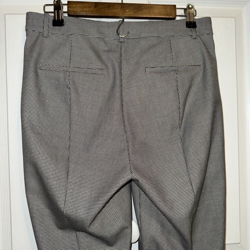 J.Crew High Rise Cameron Houndstooth Ankle Pants Size 8 Style #AB682 - Picture 4 of 7